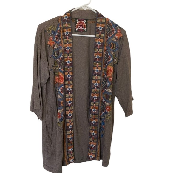 JOHNNY WAS COTTON KIMONO - SZ S - Picture 3 of 4